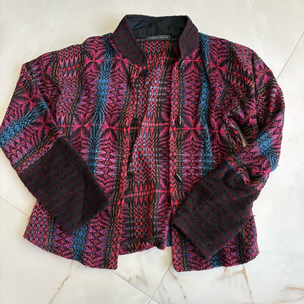 Vintage Patricia Palson Handwoven Jacket